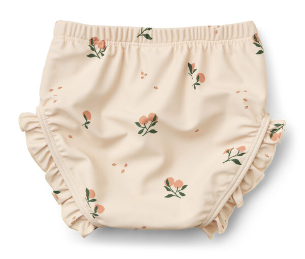 Culotte de bain à volants Mila peach – Image 2