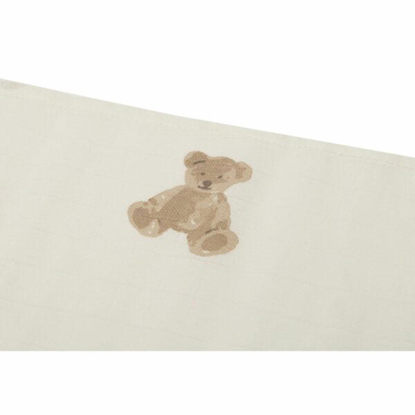 Pack 3 Langes gaze de coton Teddy bear – Image 2