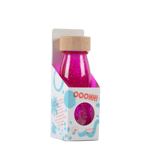 Bouteille sensorielle - Float rose