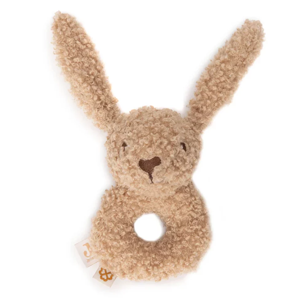 hochet lapin bouclette jollein