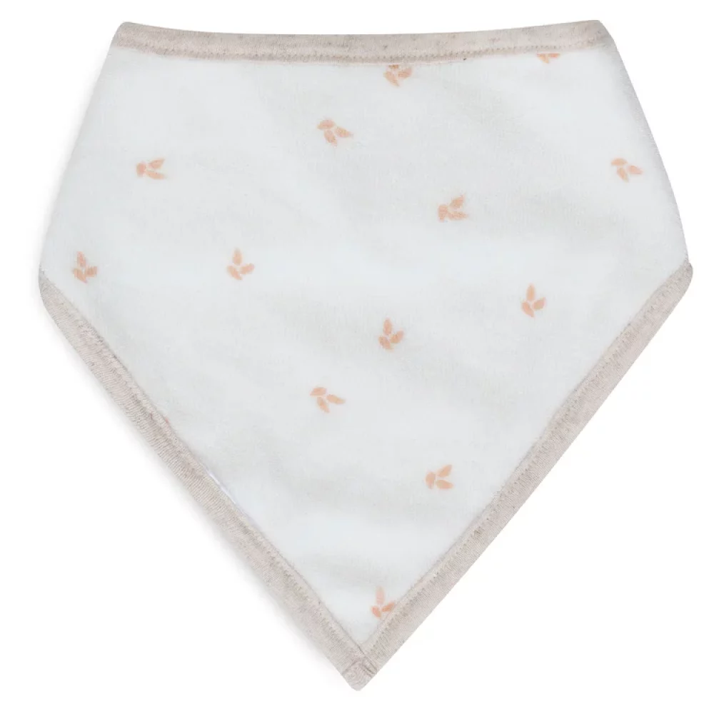 Lot de 2 bavoirs bandana harvest natural.