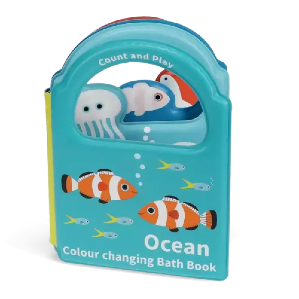 livre de bain magique ocean